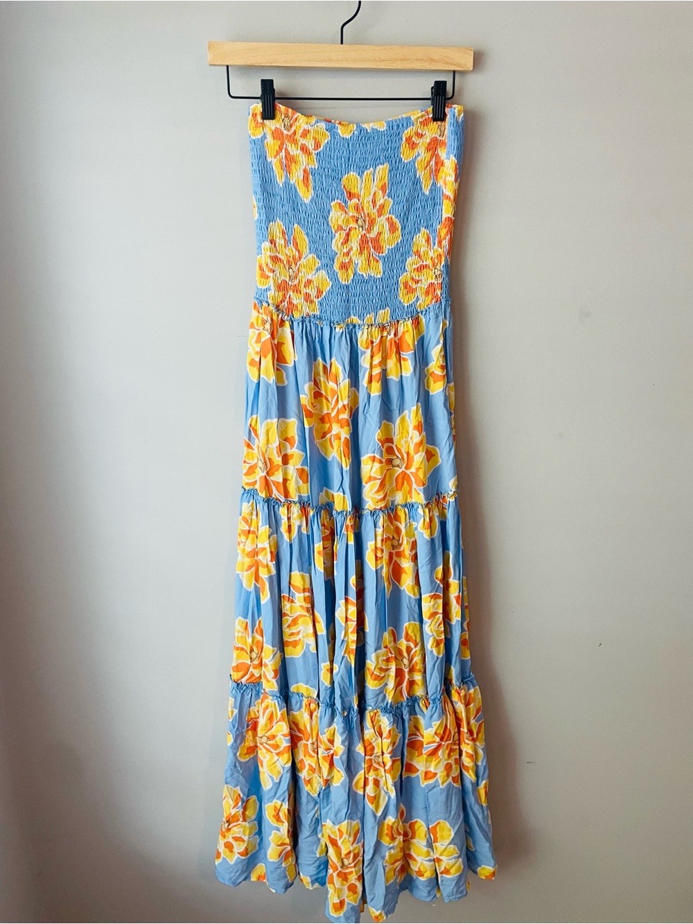 Able the label Anthropologie  maxi strapless dress - Picture 7 of 8